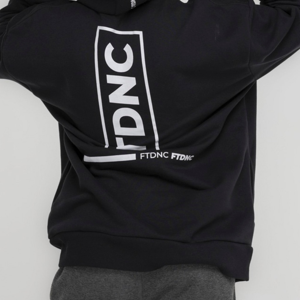Imagem 4 do produto Blusa de Moletom FTDNC com Capuz Estampado