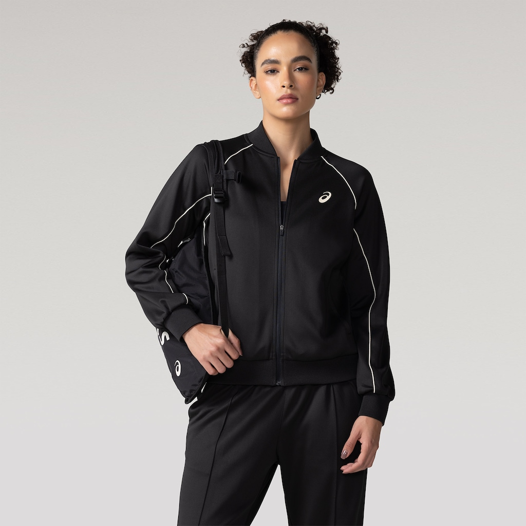 Imagem 4 do produto Conjunto de Agasalho Feminino ASICS Recortes Vivos