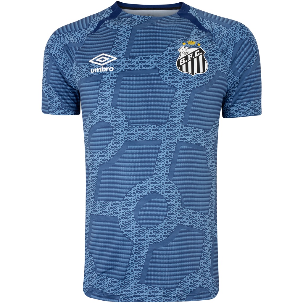 Imagem 1 do produto Camisa Pré-Jogo Santos 24 Umbro Masculina