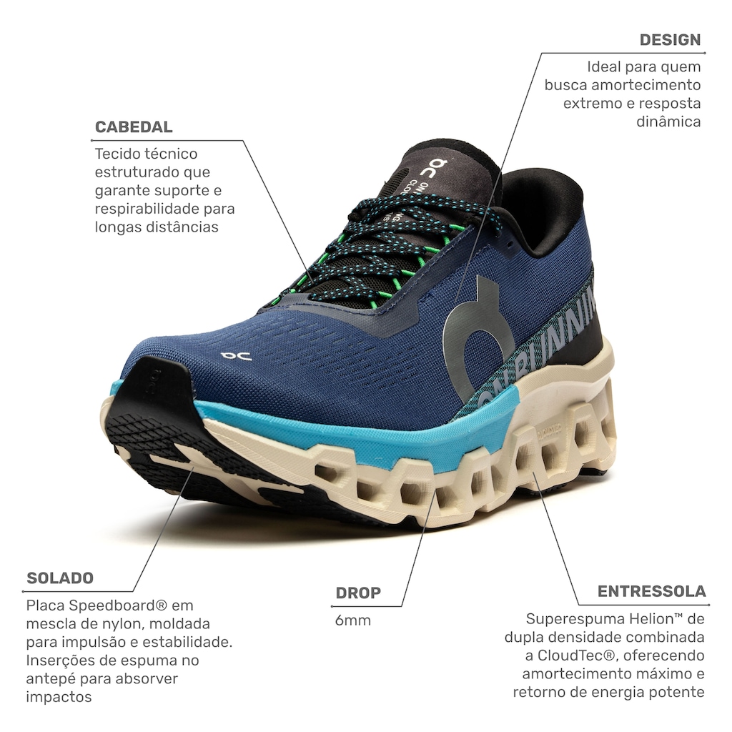 Imagem 2 do produto Tênis On Running Cloudmonster 2 - Masculino