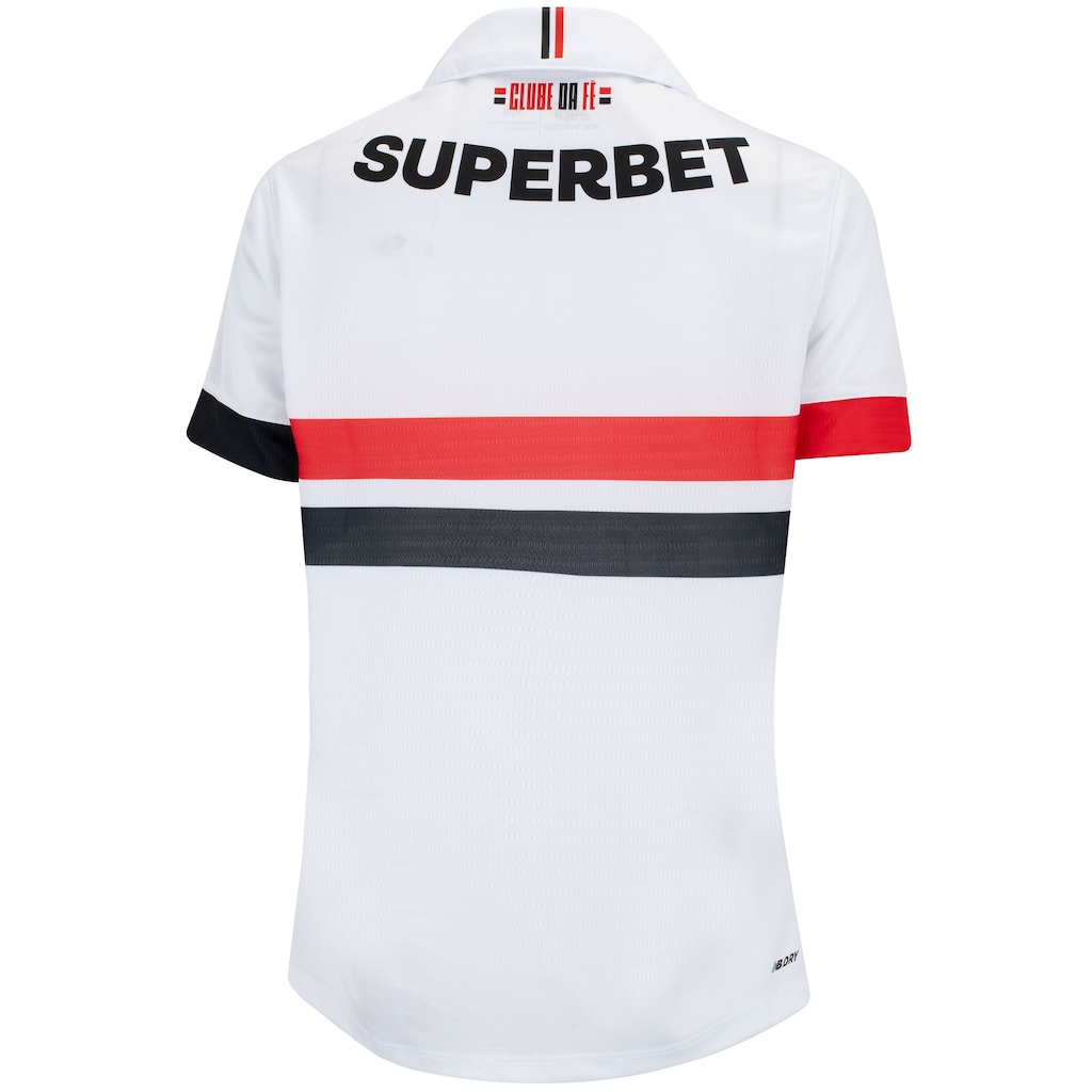Imagem 2 do produto Camisa do São Paulo I 24 New Balance Feminina Torcedor
