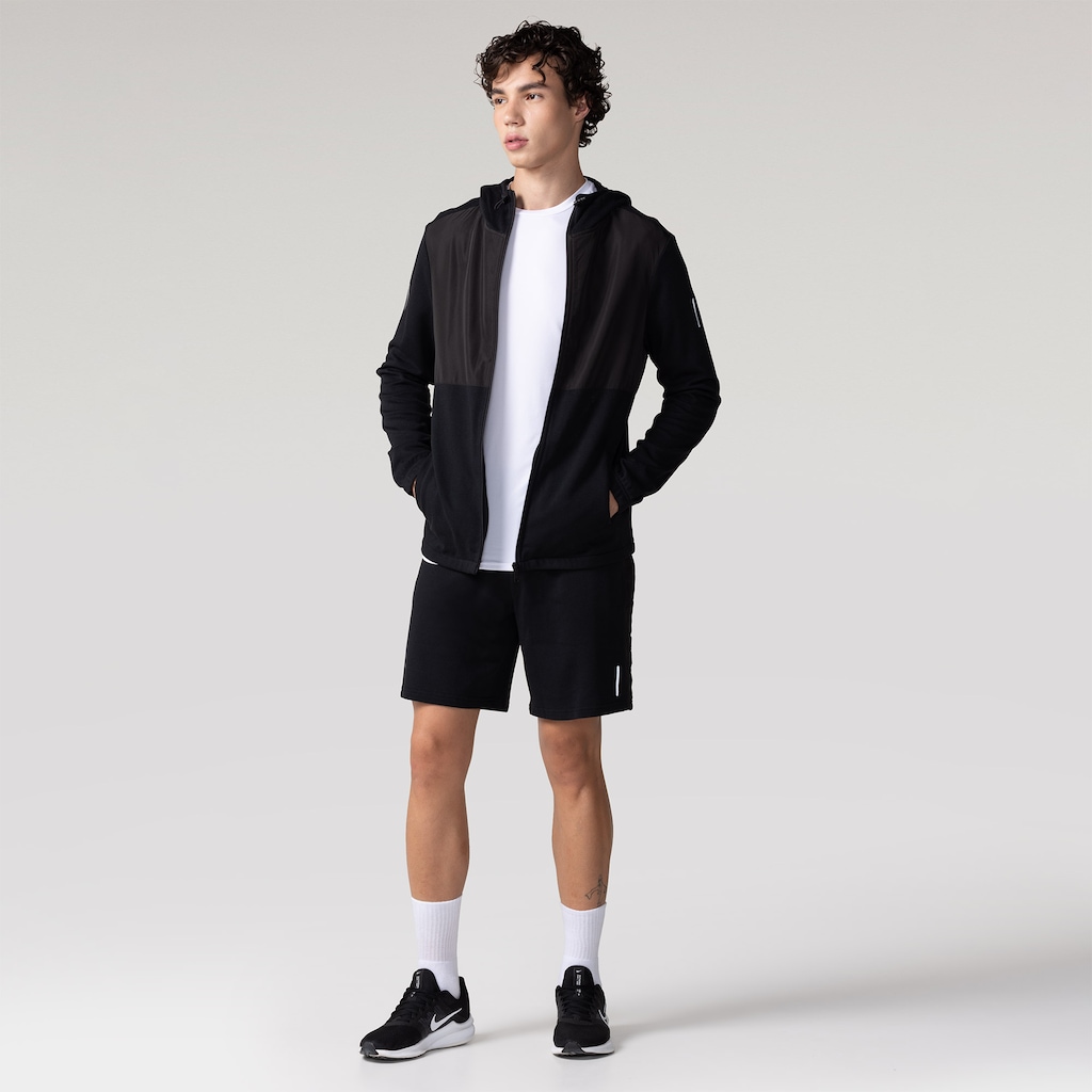 Imagem 4 do produto Bermuda Masculina Oxer Moletom Recorte