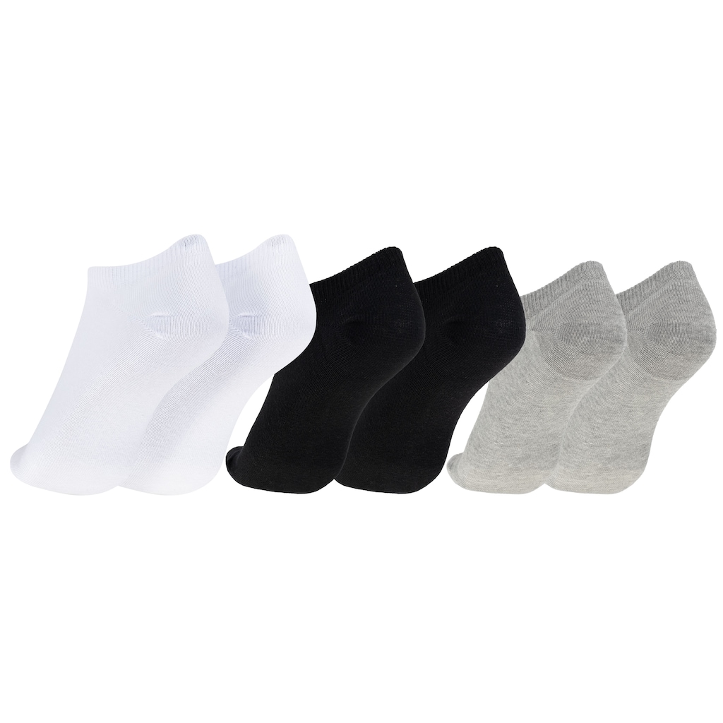 Imagem 2 do produto Kit 6 Pares de Meias Cano Curto No Show Soft Tamanho 39-44 ASICS Adulto