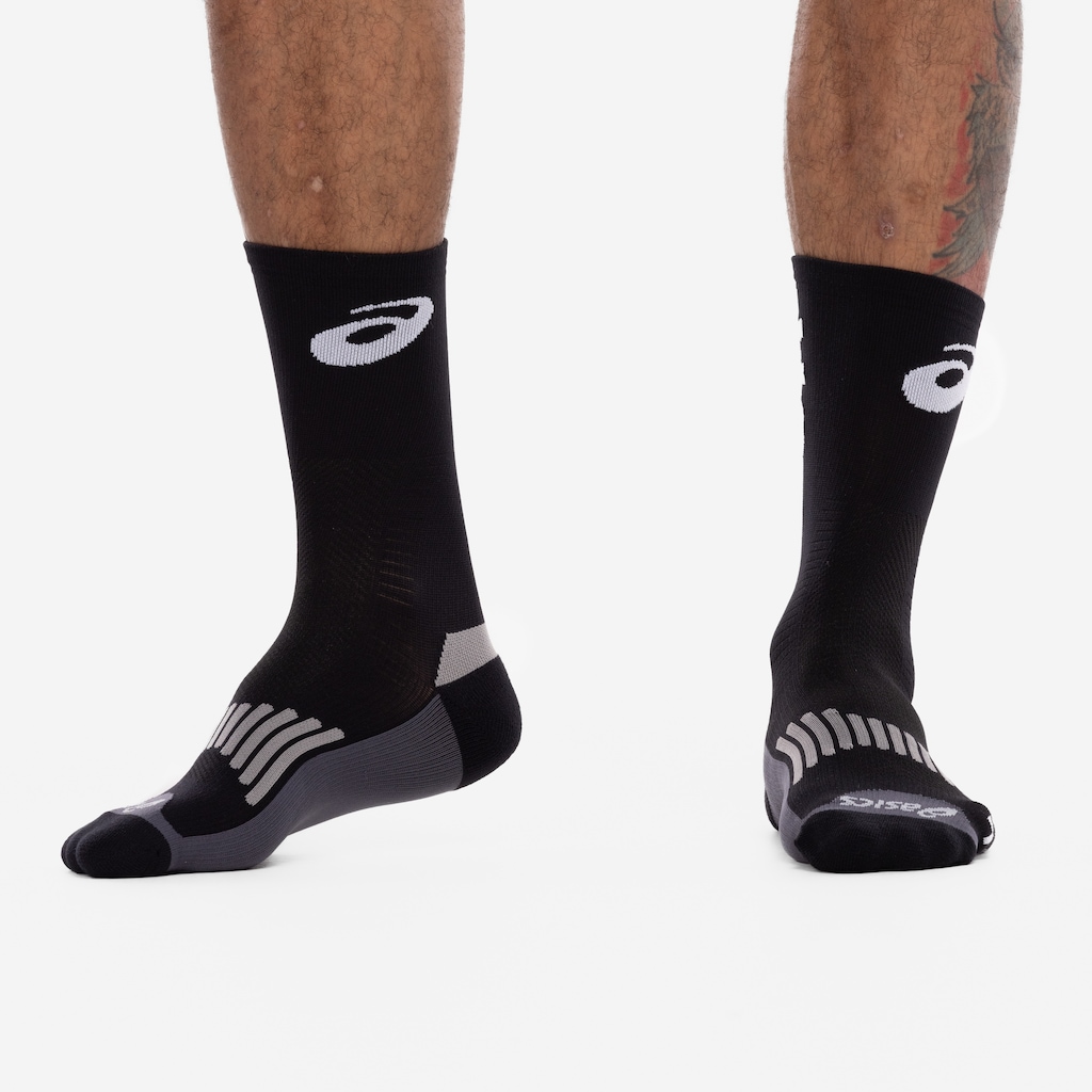 Imagem 5 do produto Meia Para Corrida Rally Crew 5k Cano Alto Tamanho 39-44 ASICS Adulto