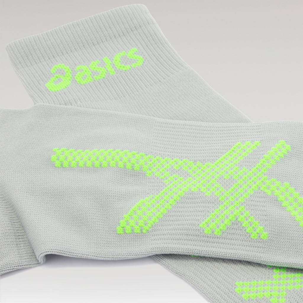 Imagem 4 do produto Kit 3 Pares de Meias Asics Quarter Cano Médio Adulto
