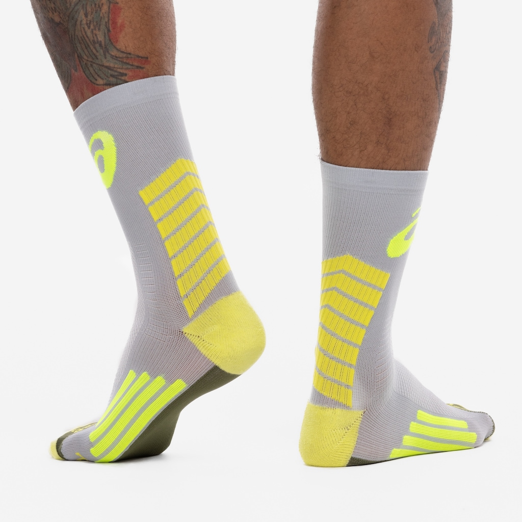 Imagem 4 do produto Meia Para Corrida Rally Crew 5k Cano Alto Tamanho 39-44 ASICS Adulto