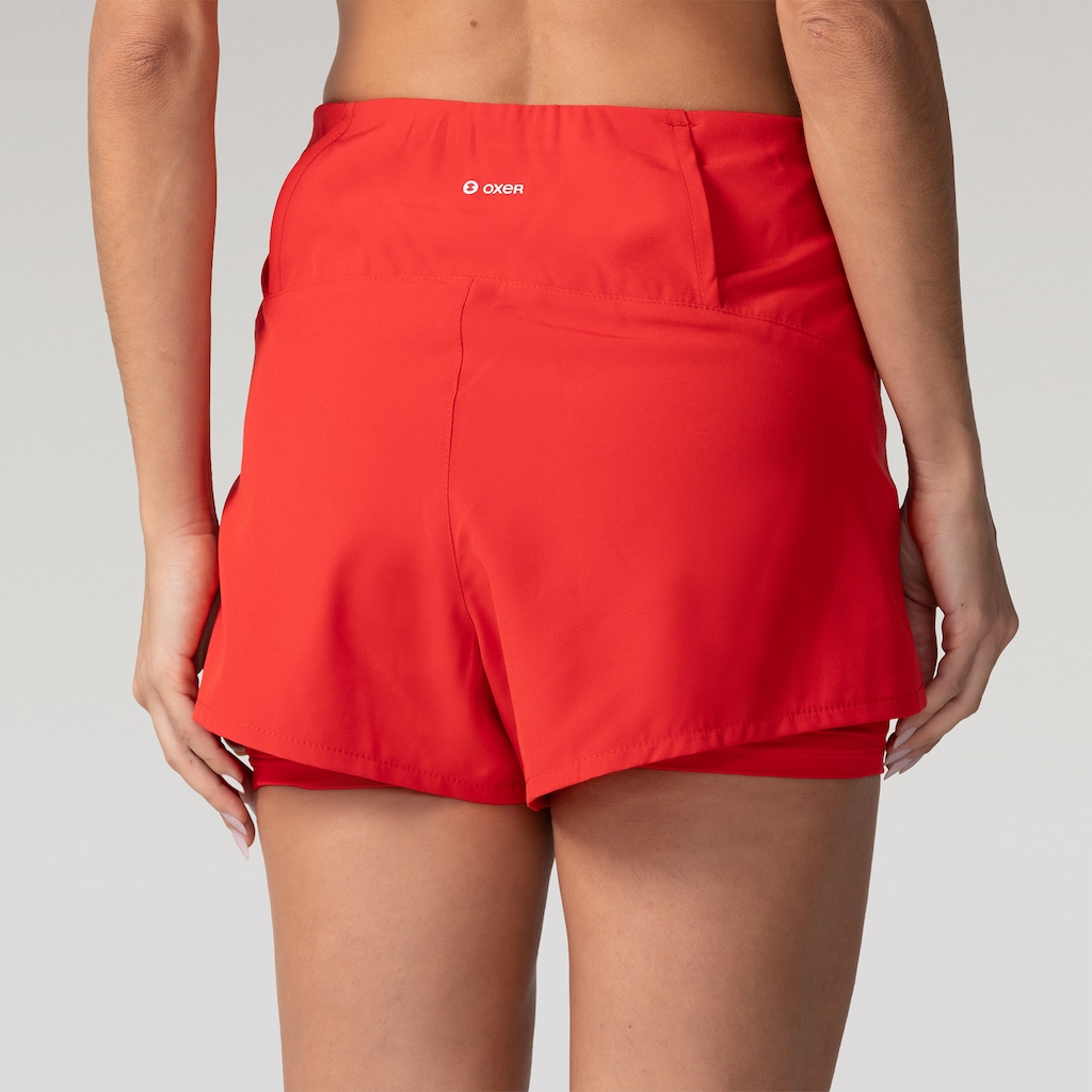 Imagem 3 do produto Short Feminino Oxer Duplo Vivos com Bermuda Interna e Bolsos