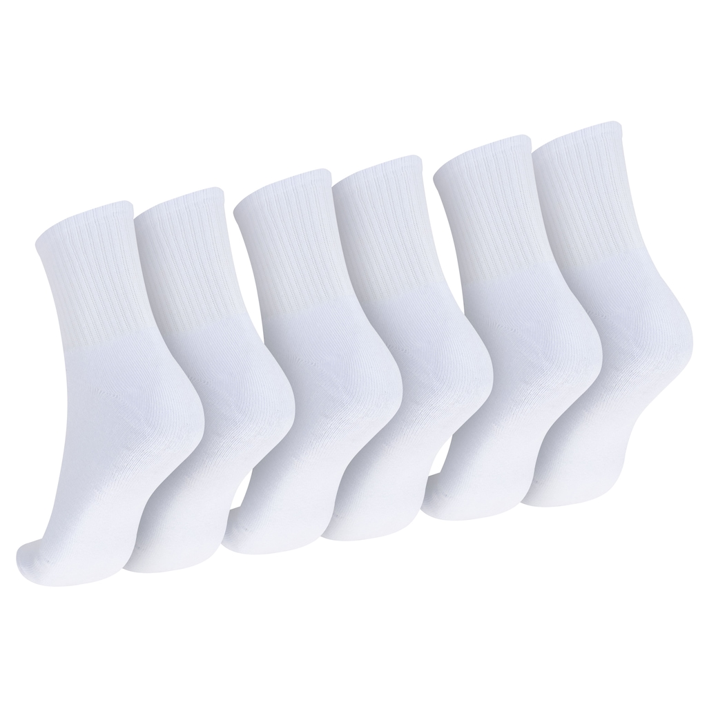 Imagem 2 do produto Kit de Meias Cano Médio Oxer com 3 Pares Atoalhada Tamanho 39 a 44 Adulto