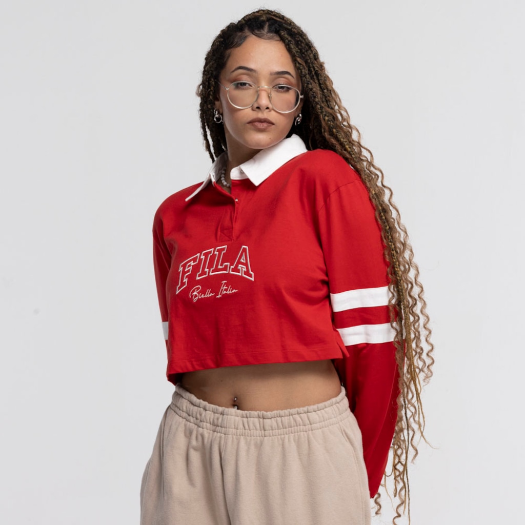 Imagem 3 do produto Blusa Cropped Fila Rugby