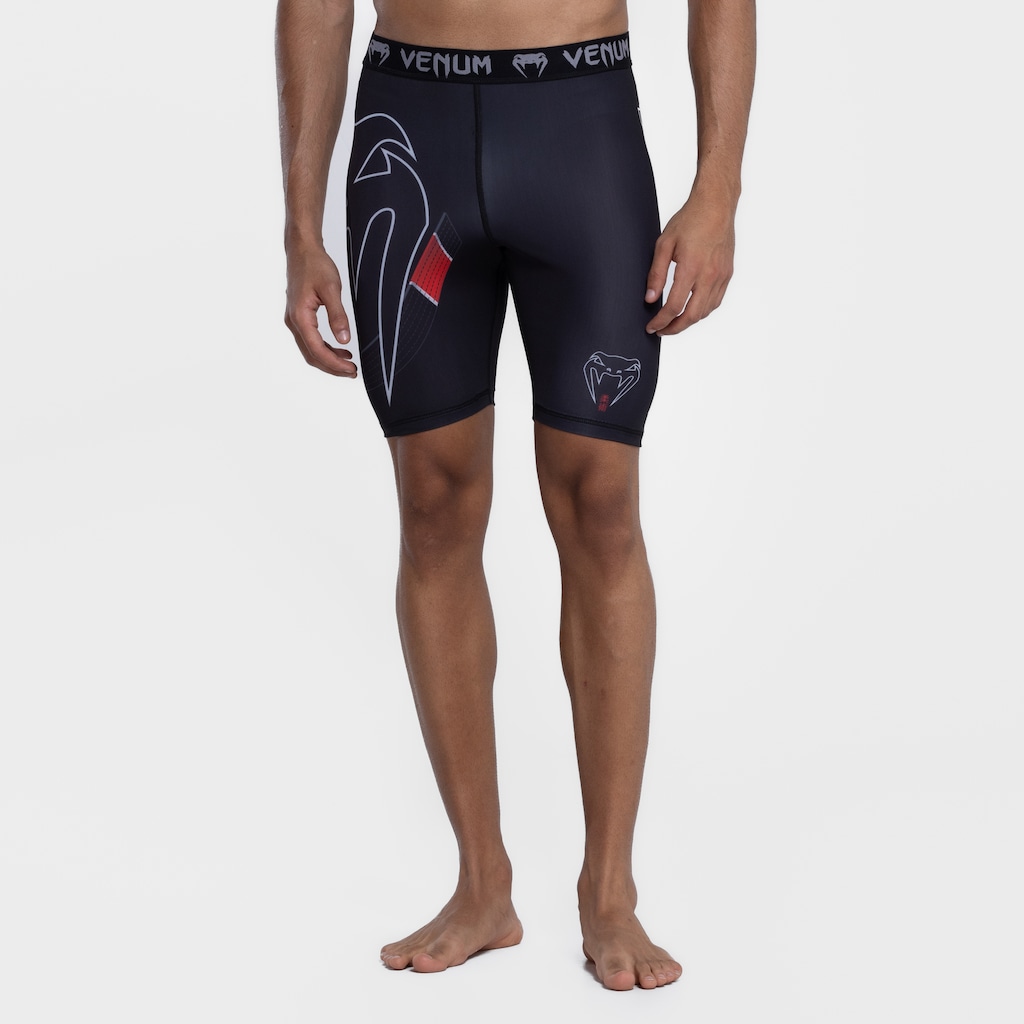 Imagem 3 do produto Bermuda de Compressão Masculina Venum Black Belt Dark