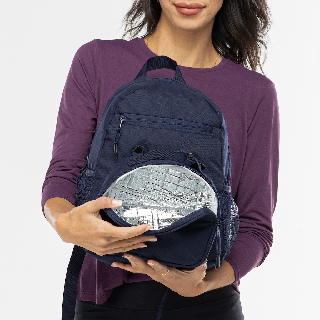 Imagem 2 do produto Mochila Lancheira Oxer Brick Destacável Infantil