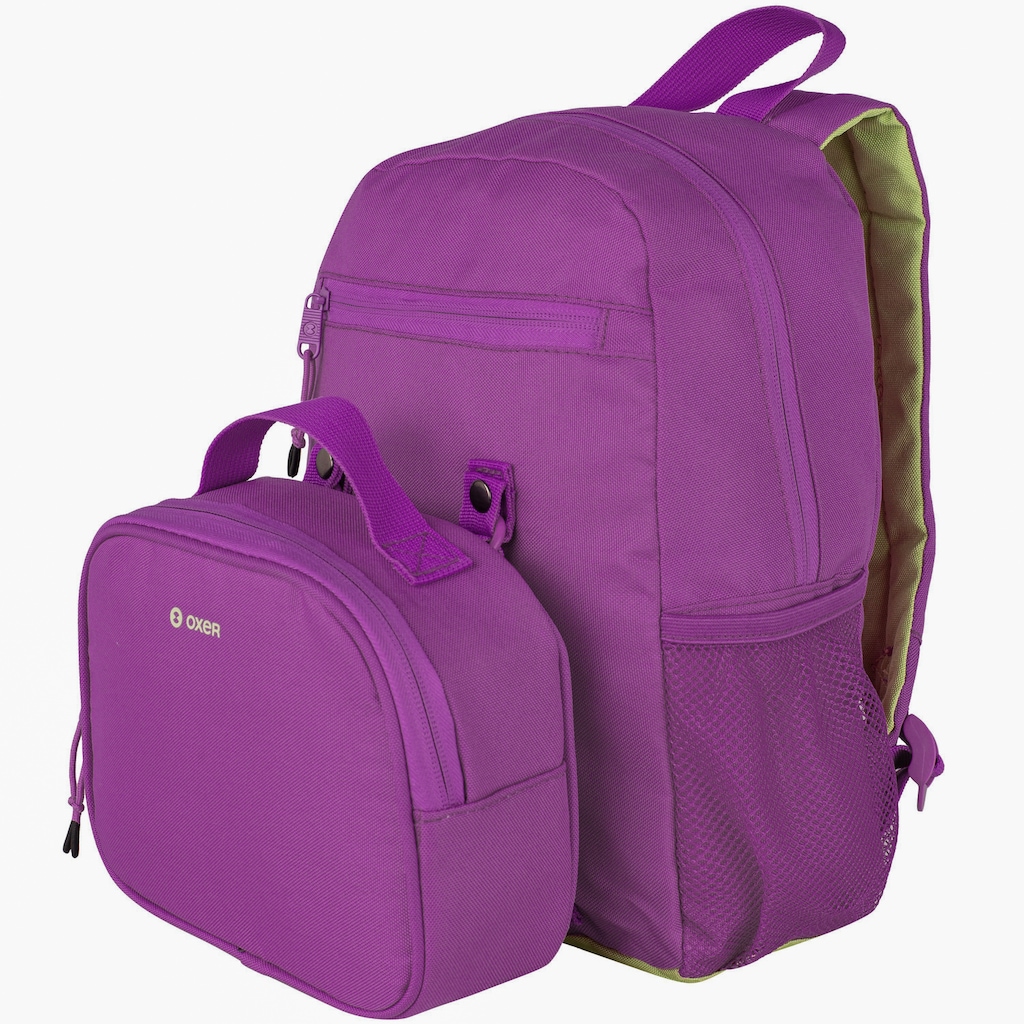 Imagem 2 do produto Mochila Lancheira Oxer Brick Destacável Infantil
