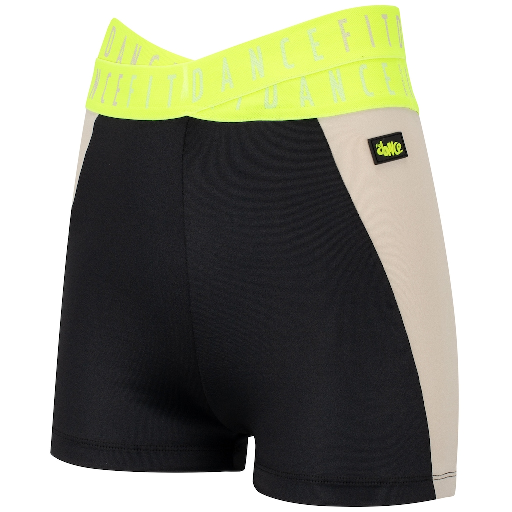 Imagem 5 do produto Short Feminino Fit Dance Transpassado Recortado