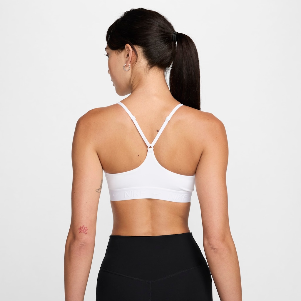 Imagem 2 do produto Top Fitness com Bojo Nike Baixa Sustentação Dri-Fit Indy SPT BRA
