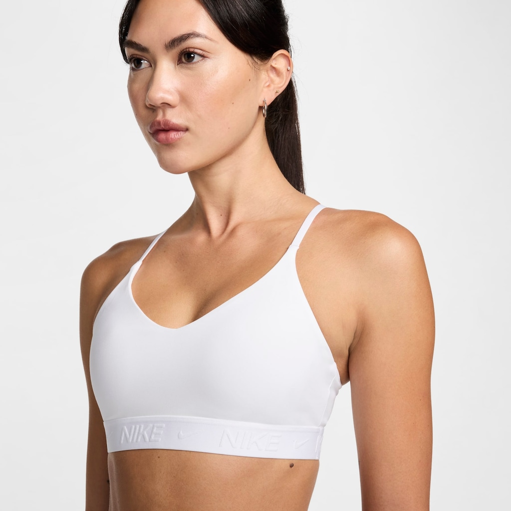 Imagem 5 do produto Top Fitness com Bojo Nike Baixa Sustentação Dri-Fit Indy SPT BRA