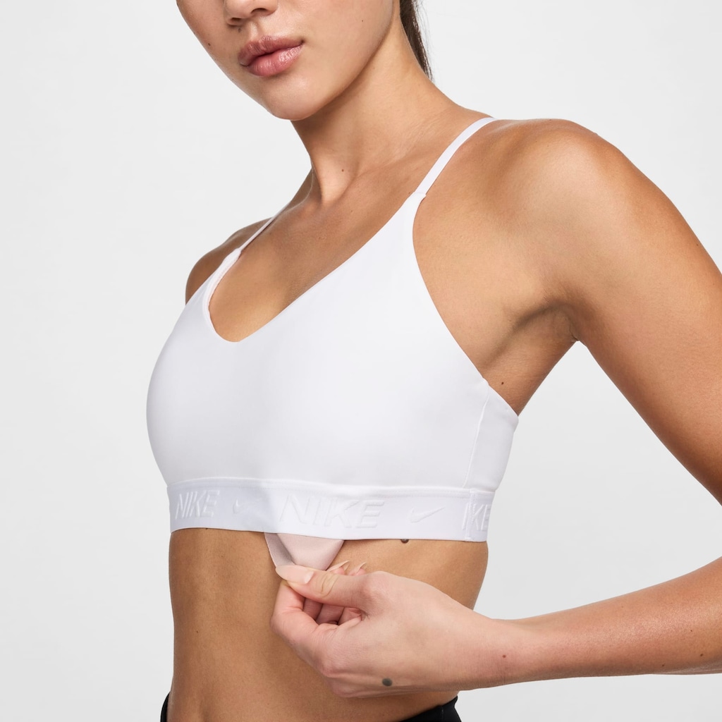 Imagem 4 do produto Top Fitness com Bojo Nike Baixa Sustentação Dri-Fit Indy SPT BRA