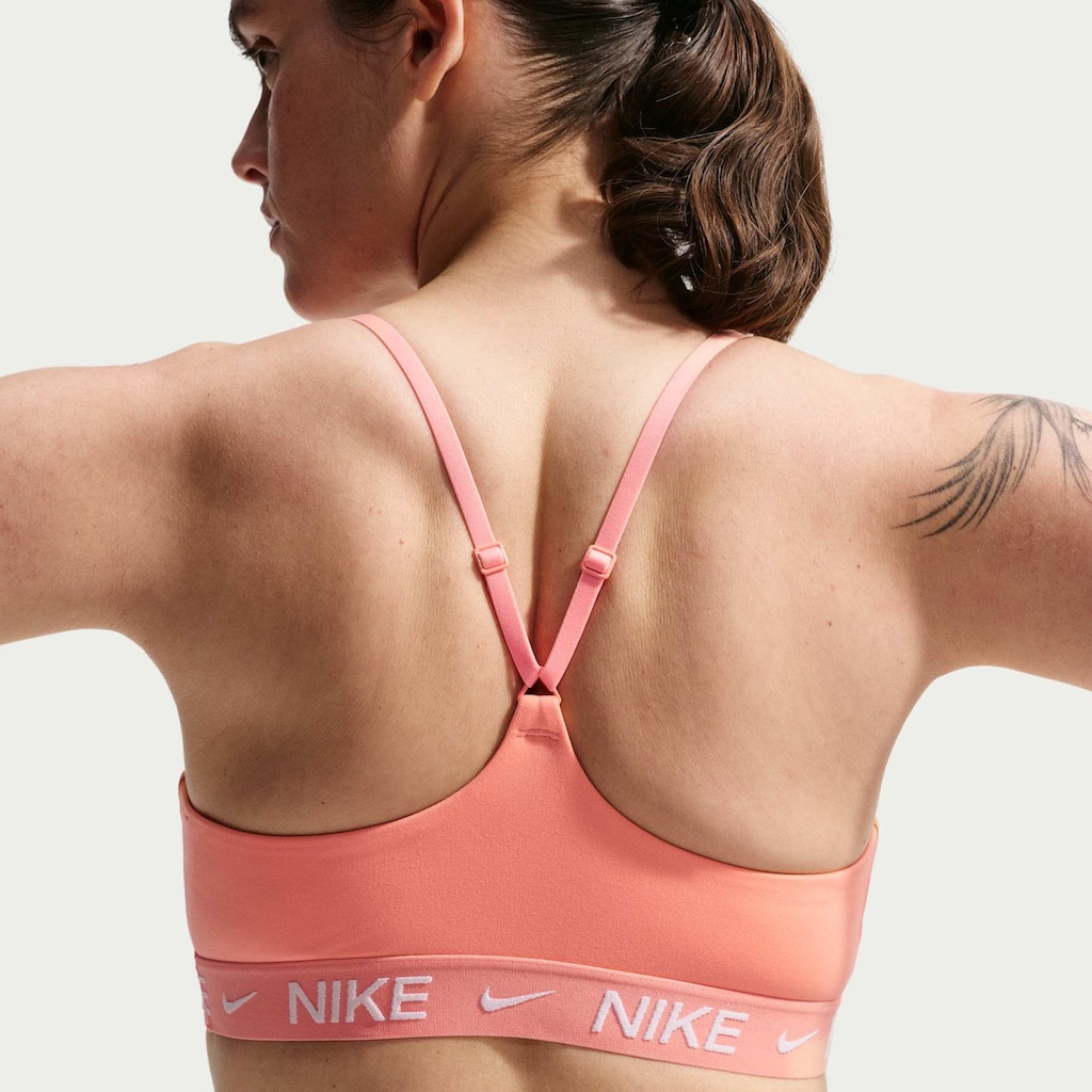 Imagem 2 do produto Top Fitness com Bojo Nike Baixa Sustentação Dri-Fit Indy SPT BRA