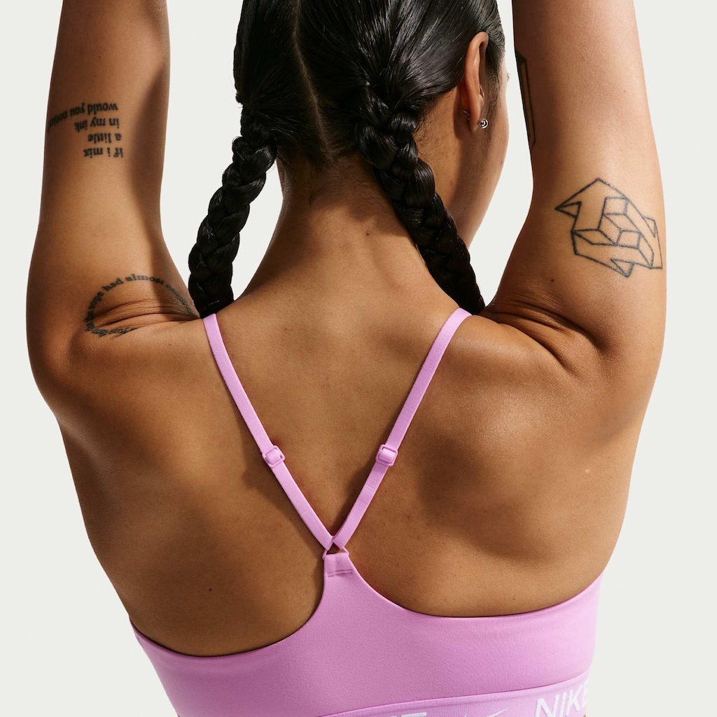 Imagem 5 do produto Top Fitness com Bojo Nike Baixa Sustentação Dri-Fit Indy SPT BRA