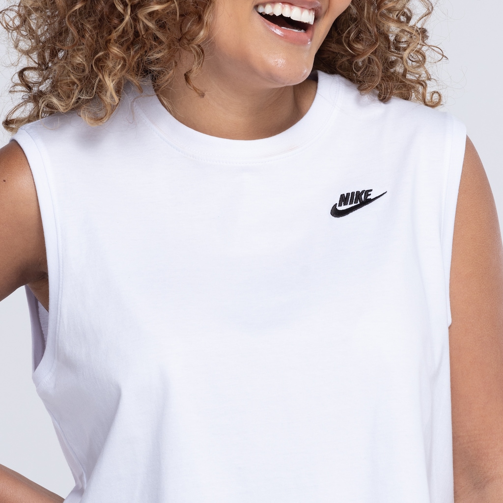 Imagem 3 do produto Blusa Cropped Feminina Nike Club SL Tee