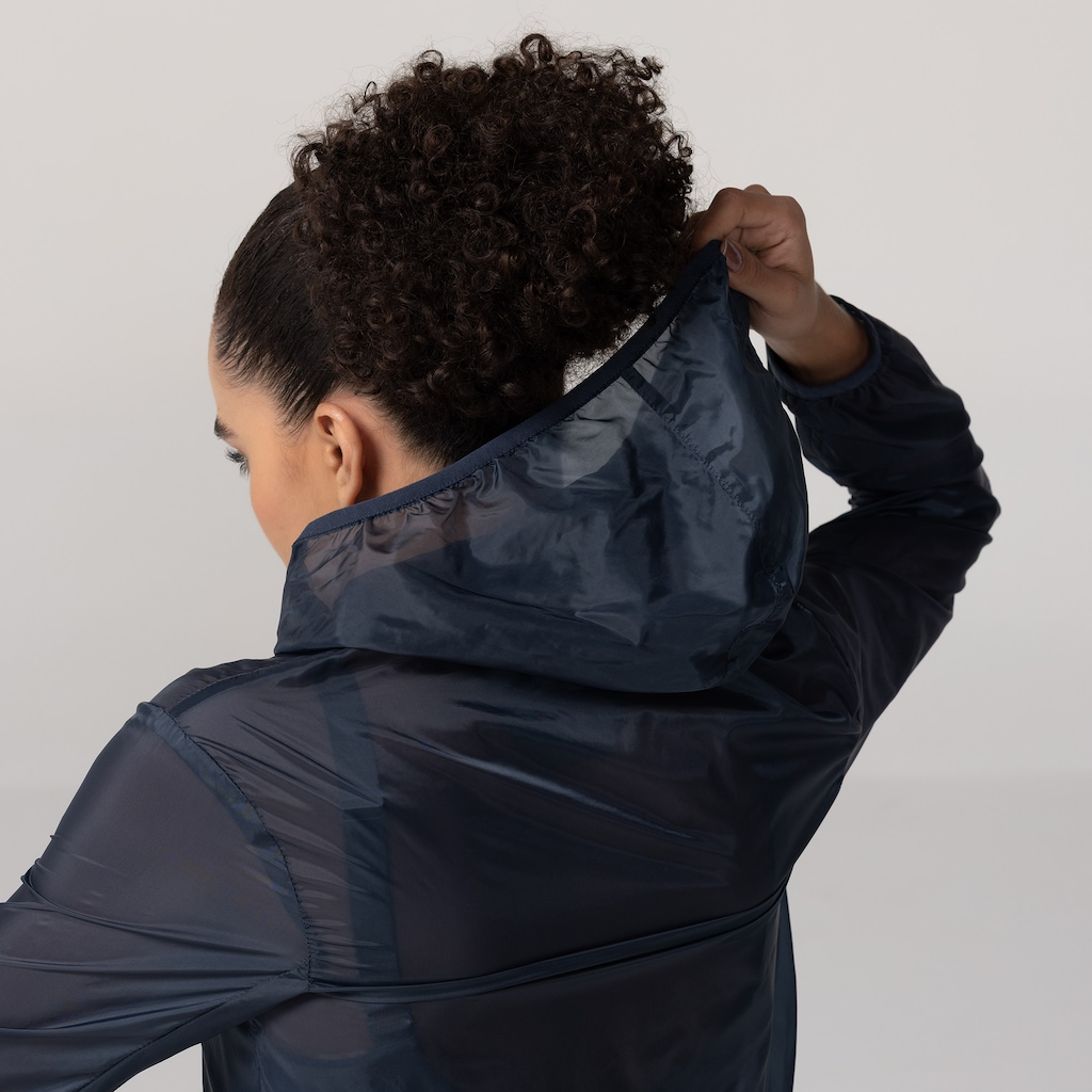 Imagem 4 do produto Jaqueta Corta-Vento Feminina ASICS Repelente à Água com Capuz Toyama