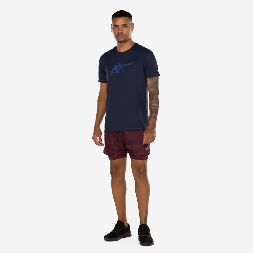 Imagem 4 do produto Bermuda Masculina ASICS Estampa Origami