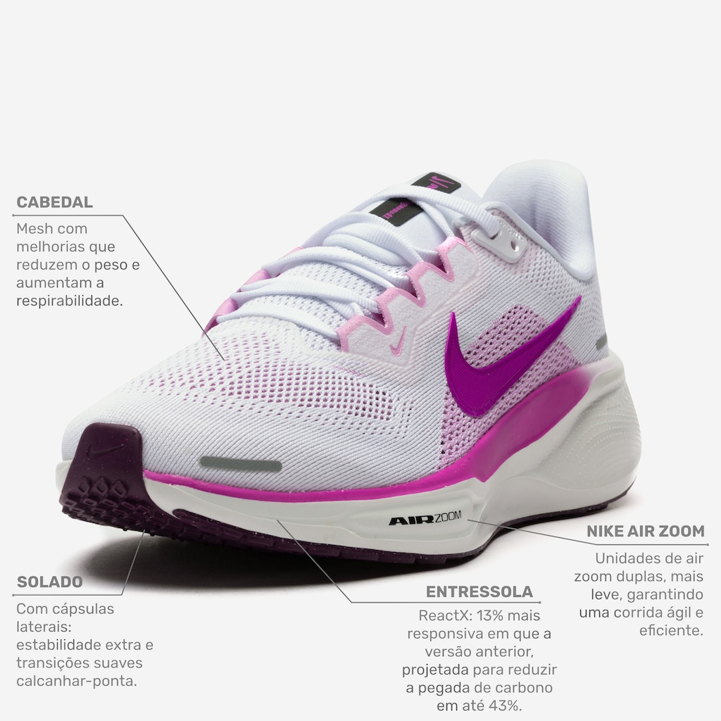 Imagem 3 do produto Tênis Nike Air Zoom Pegasus 41 - Feminino