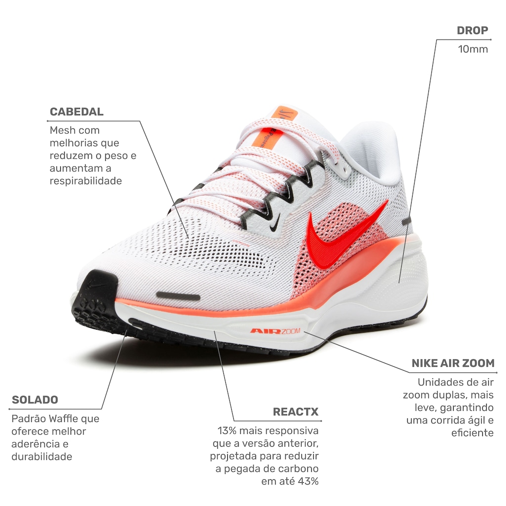 Imagem 2 do produto Tênis Nike Air Zoom Pegasus 41 - Feminino