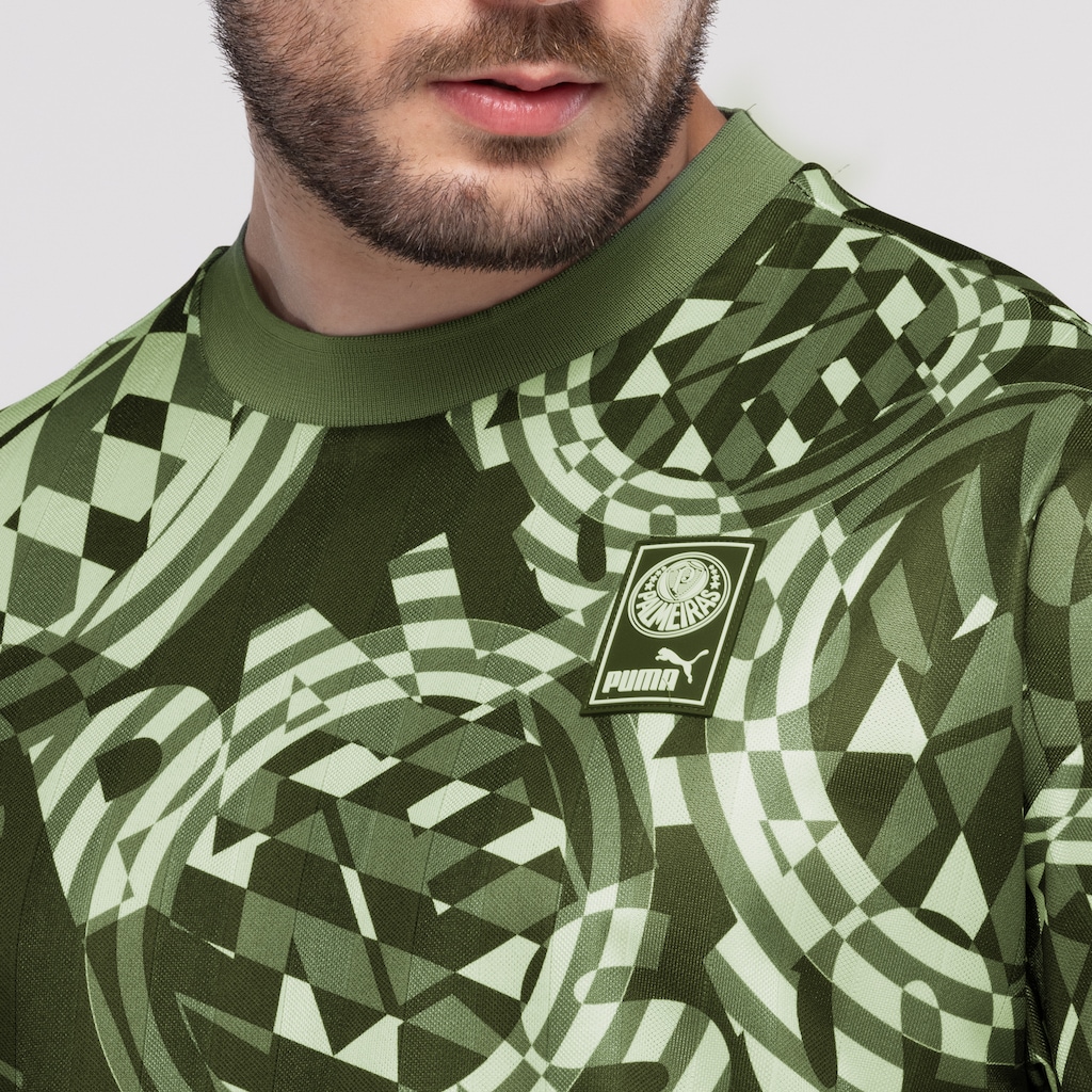 Imagem 3 do produto Camiseta do Palmeiras Puma Masculina Manga Curta Ftblngry SS Jersey