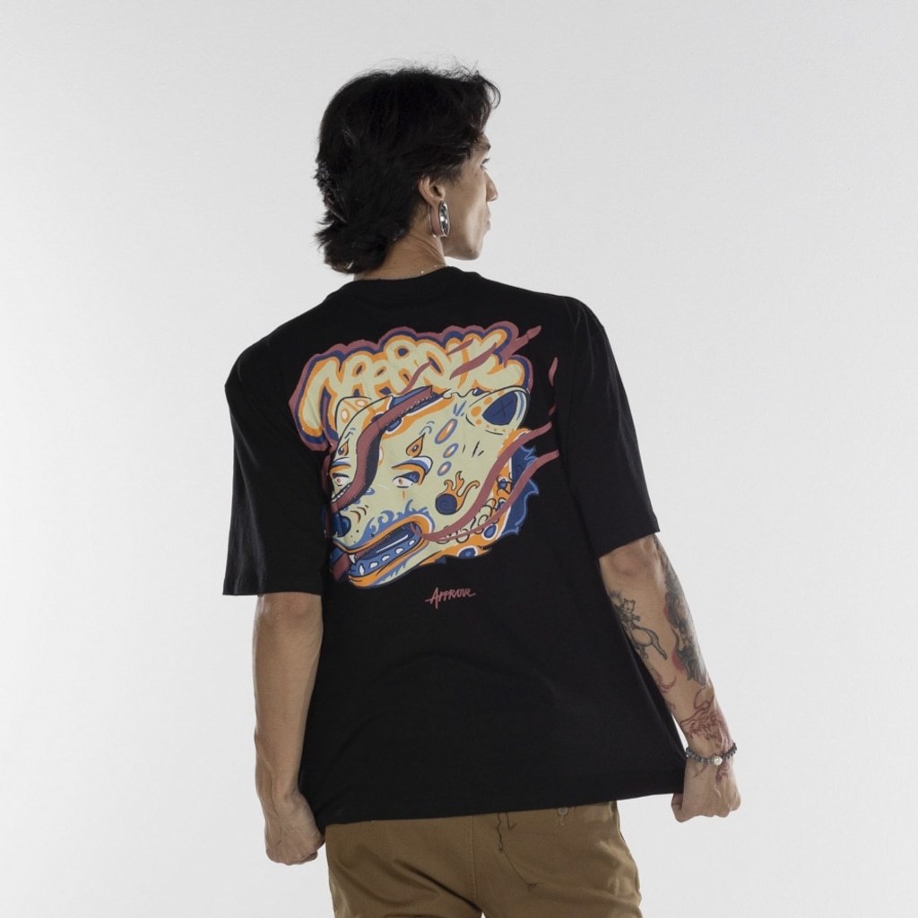 Imagem 4 do produto Camiseta Approve Manga Curta Over Blur Dog