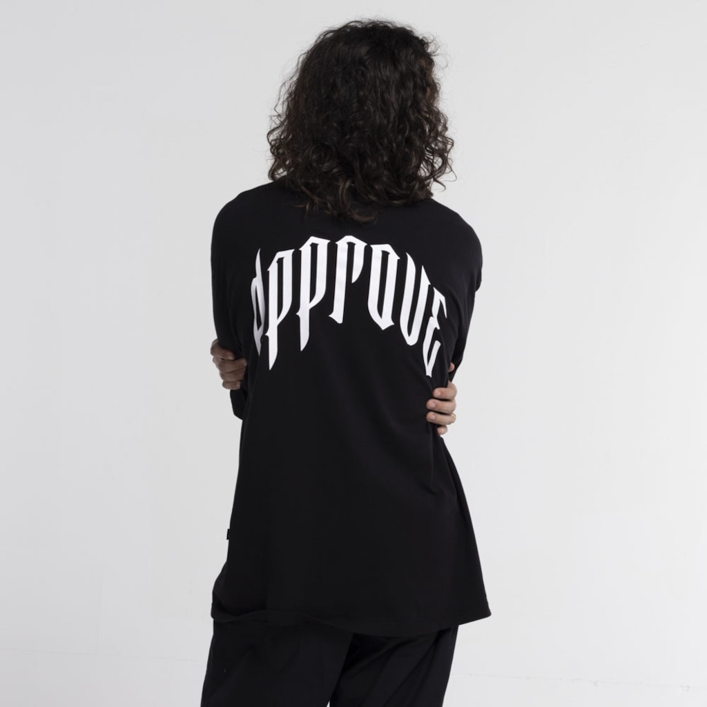 Imagem 3 do produto Camiseta Approve Manga Curta Over Beyond