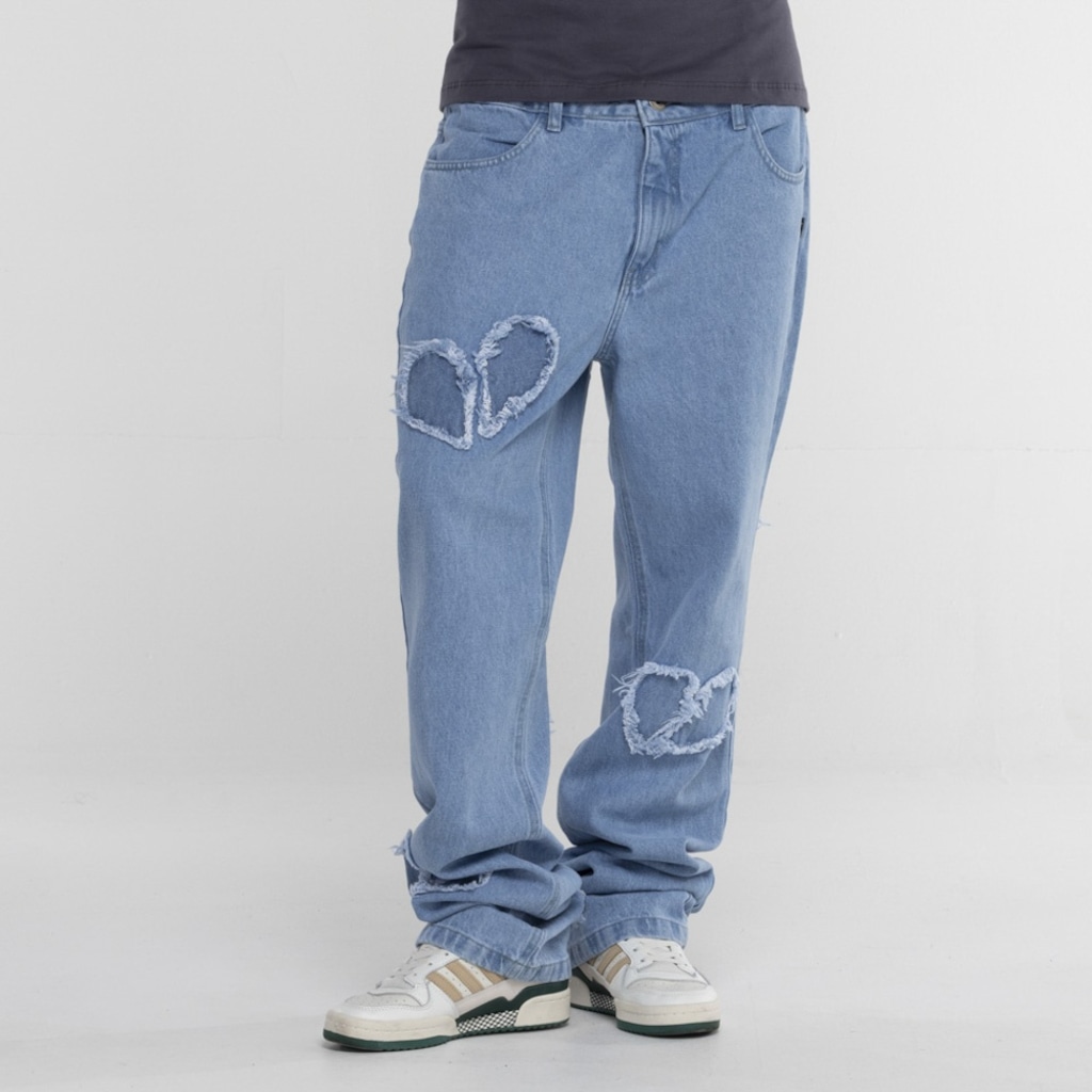Imagem 2 do produto Calça Jeanswear Approve Heart Azul