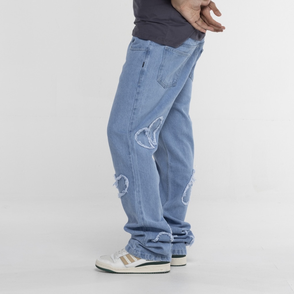 Imagem 3 do produto Calça Jeanswear Approve Heart Azul