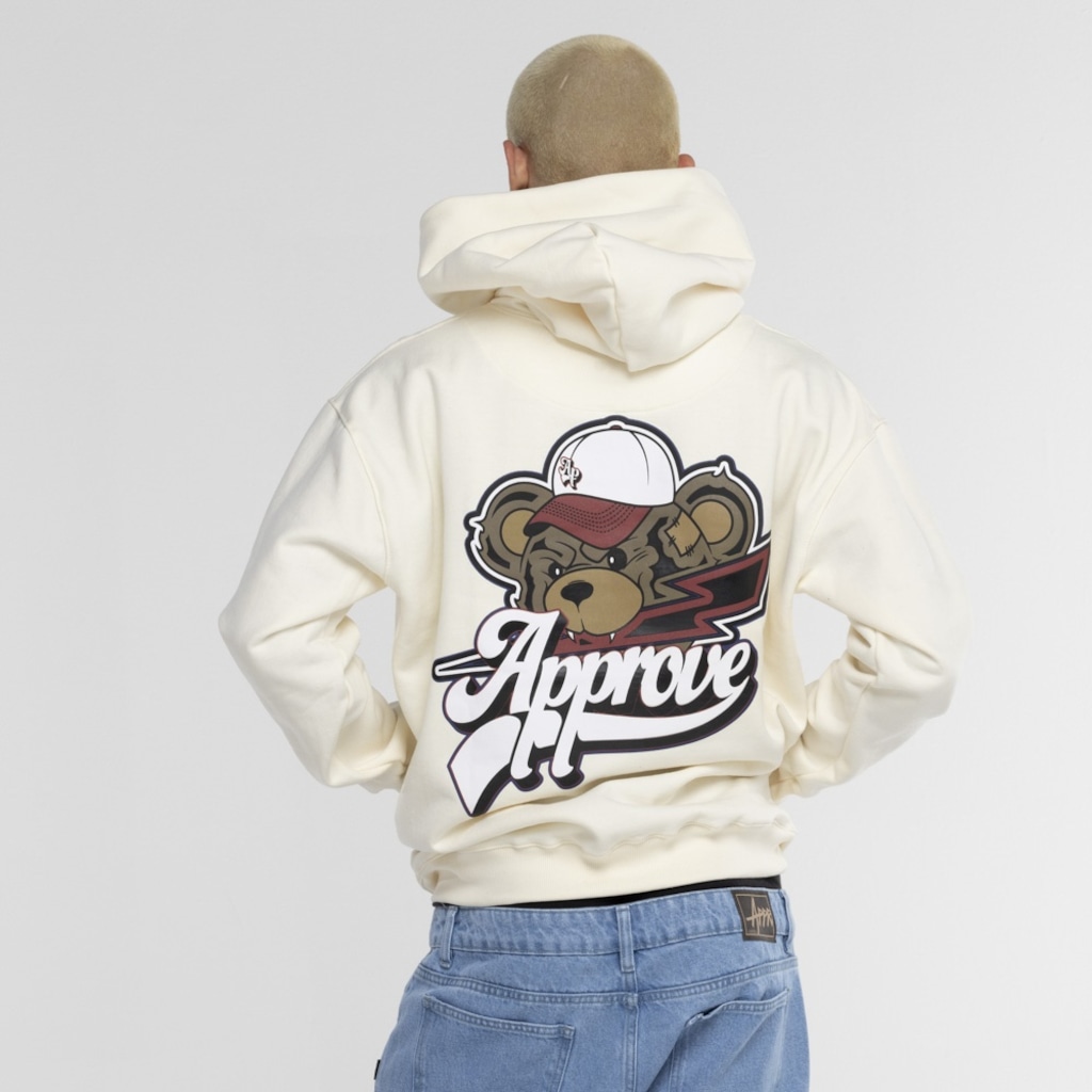 Imagem 4 do produto Blusa de Moletom Approve com Capuz Over Home