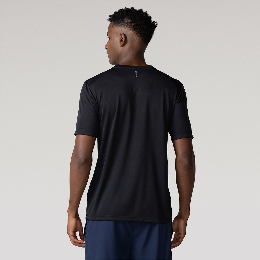 Imagem 2 do produto Camiseta Masculina Oxer Manga Curta Recorte com Vivo