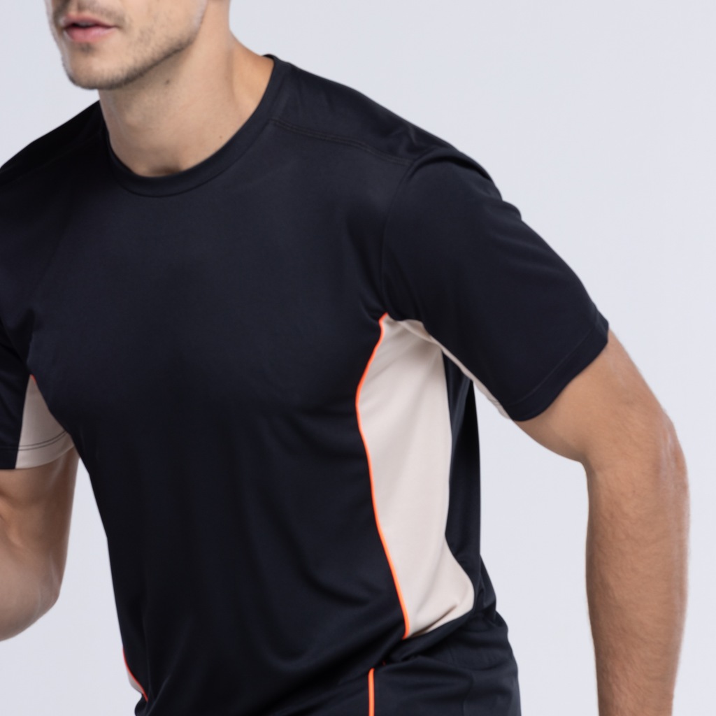 Imagem 3 do produto Camiseta Masculina Oxer Manga Curta Recorte com Vivo