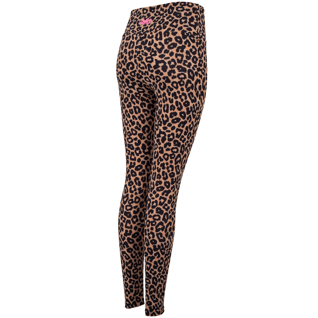 Imagem 2 do produto Calça Legging Feminina FitDance Cós Médio Estampada