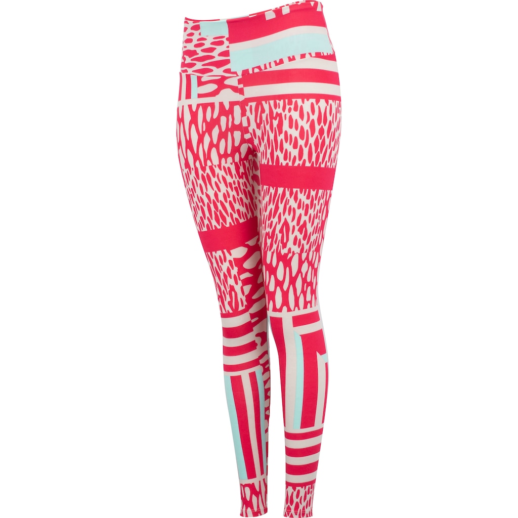 Imagem 4 do produto Calça Legging Feminina FitDance Cós Médio Estampada