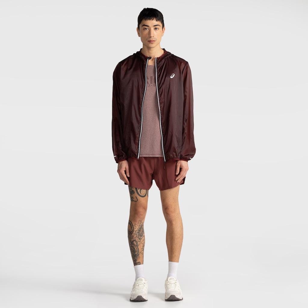 Imagem 3 do produto Jaqueta Masculina ASICS com Capuz Ultraleve Packable Repelente à Água