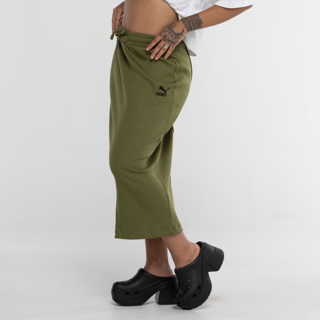 Imagem 2 do produto Saia Puma Classics Ribbed Midi Skirt