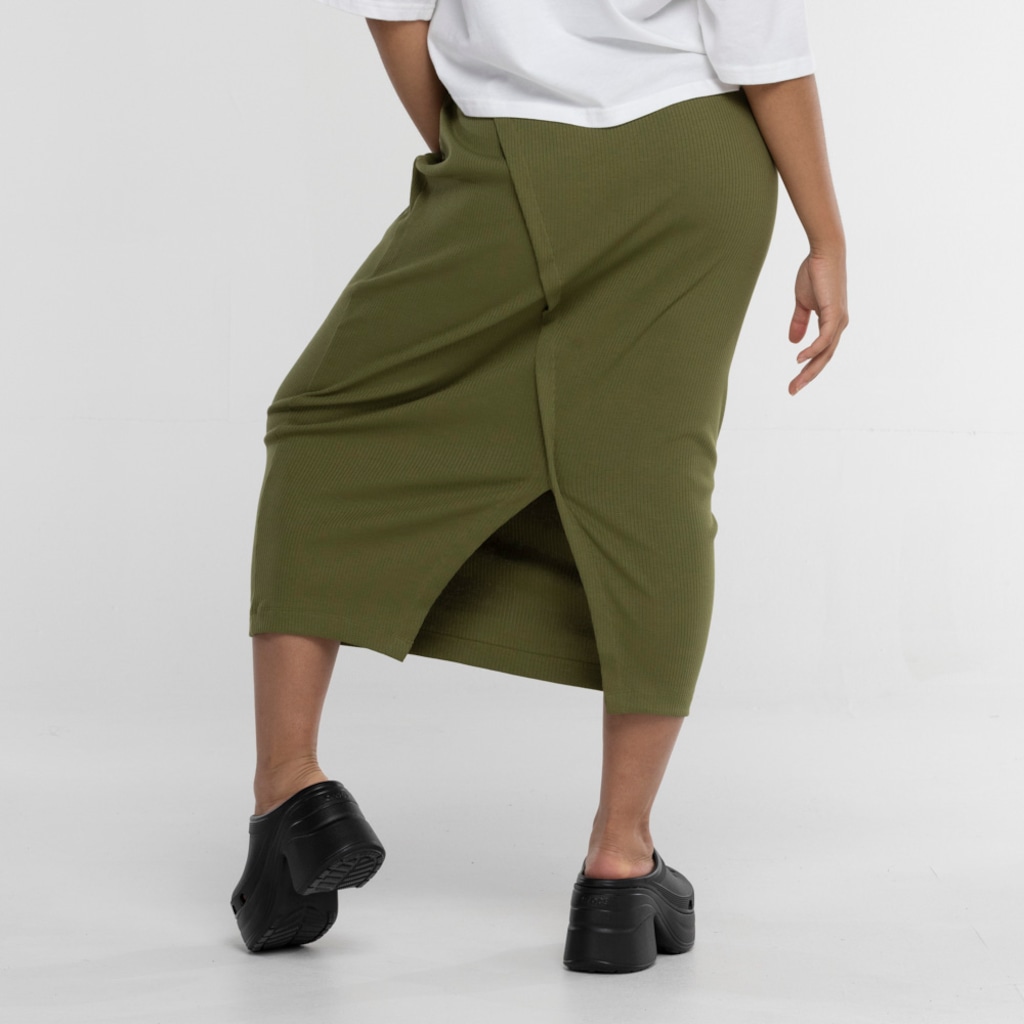 Imagem 3 do produto Saia Puma Classics Ribbed Midi Skirt