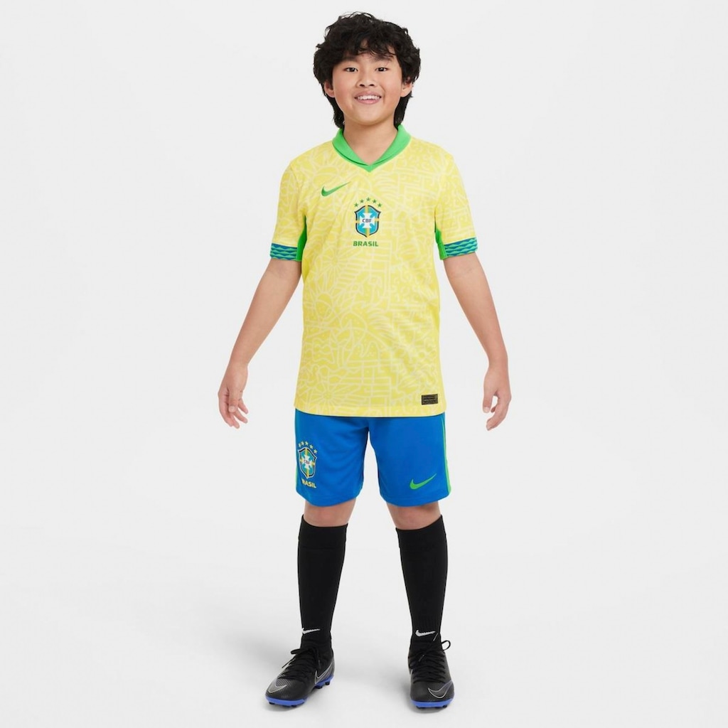 Imagem 3 do produto Camisa o Brasil I 2024/25 Nike Torcedor Pro Infantil