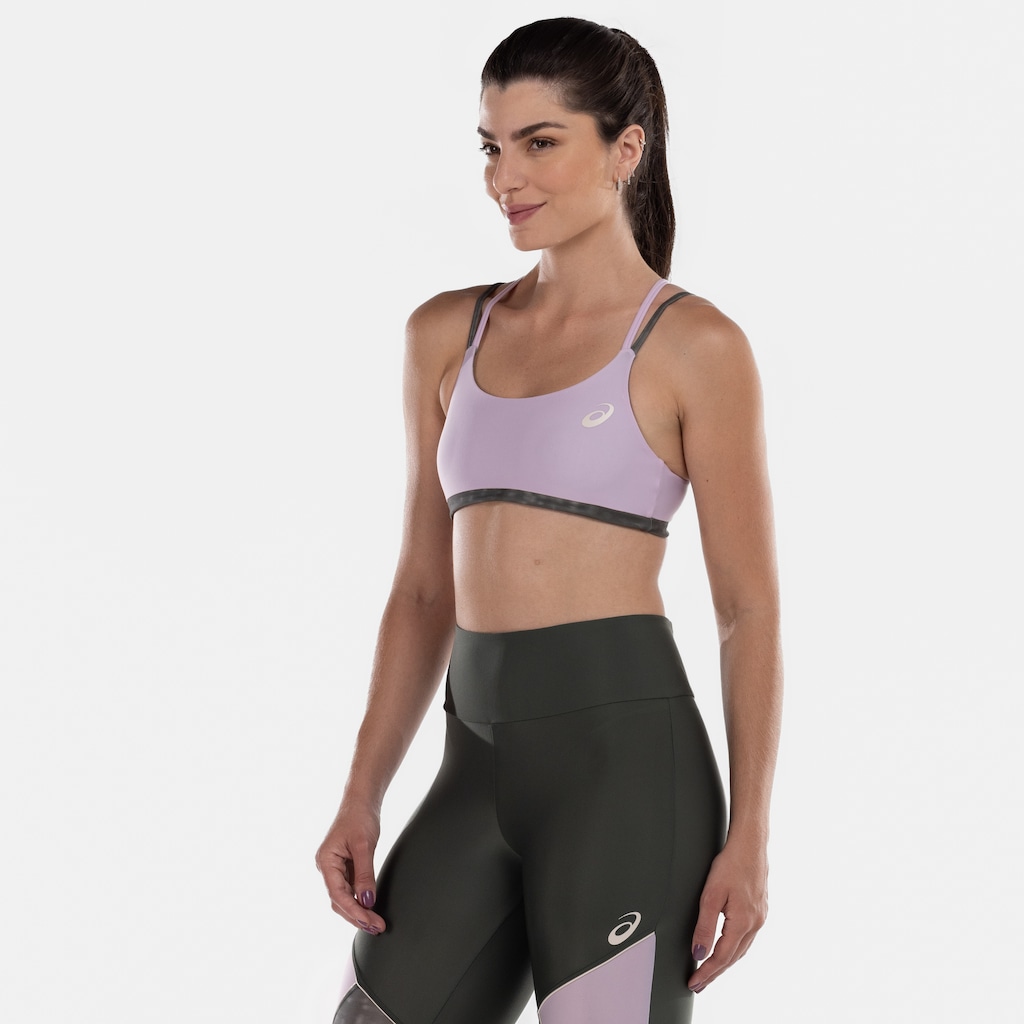 Imagem 3 do produto Top Fitness sem Bojo ASICS Baixa Sustentação Dupla Face Shibori Adulto