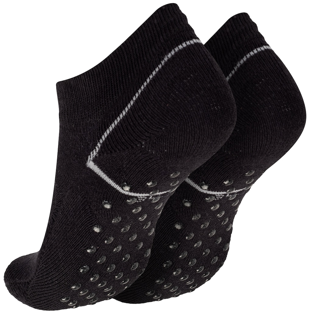 Imagem 2 do produto Meia cano Invisível Pilates Antiderrapante Atoalhada Tamanho 37-39 Oxer Unissex