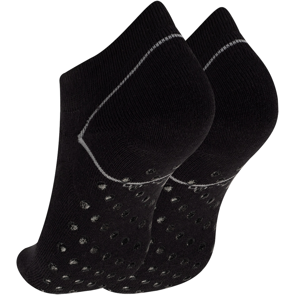 Imagem 2 do produto Meia Oxer Invisível Pilates Atoalhada Antiderrapante Tamanho 40 - 42