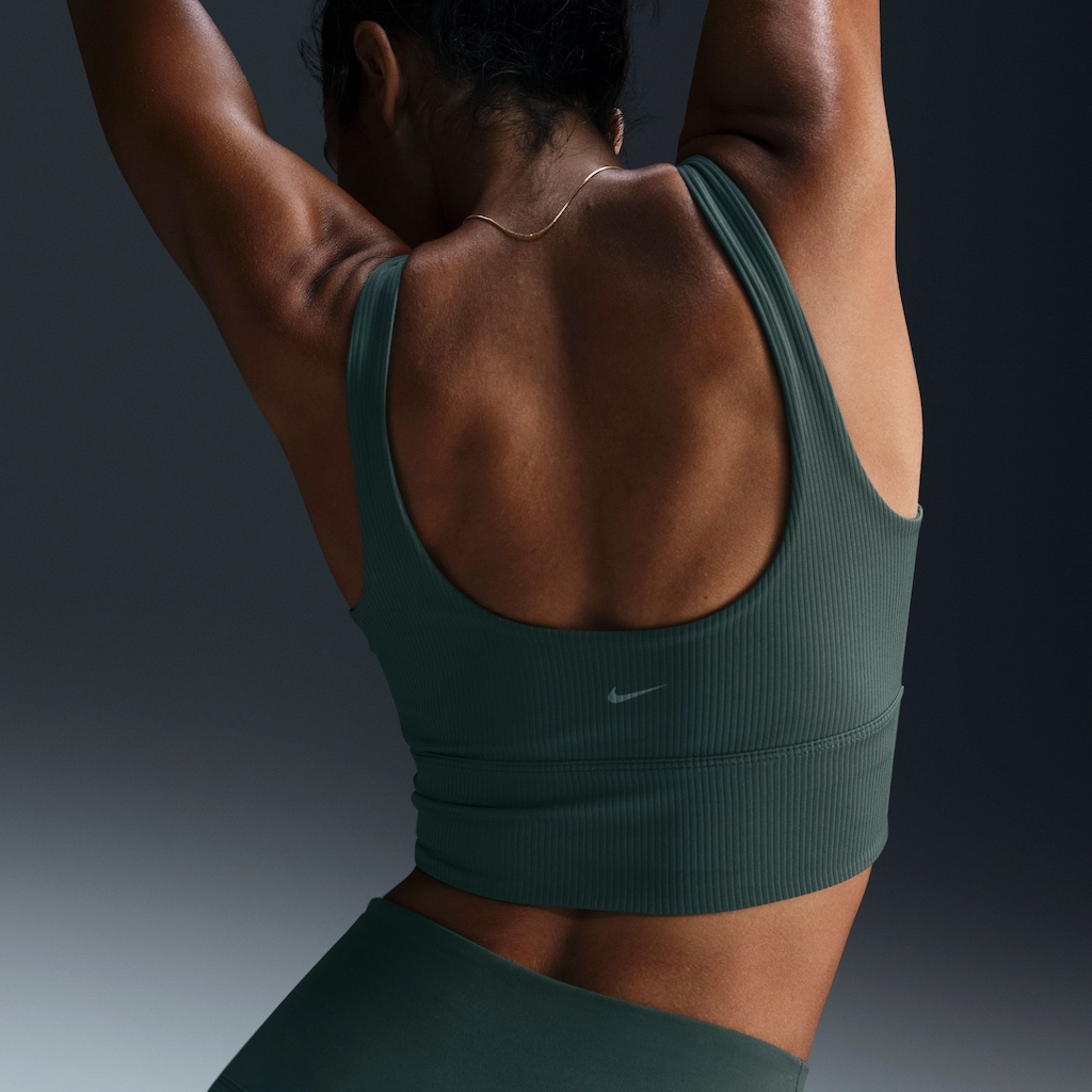 Imagem 5 do produto Top Fitness Sem Bojo Nike Baixa Sustentação Wide Rib Bra Adulto