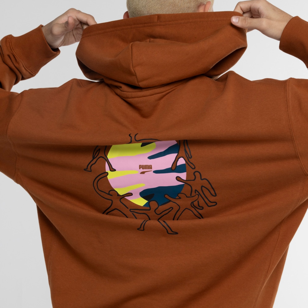 Imagem 3 do produto Blusa de Moletom Puma com Capuz Downtown Graphic Hoodie