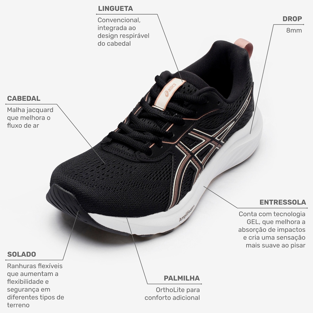 Imagem 2 do produto Tênis ASICS Gel-Contend 9 Feminino