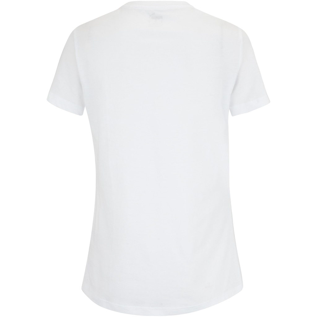 Imagem 2 do produto Camiseta Feminina Puma Manga Curta Essentials Small Logo Tee