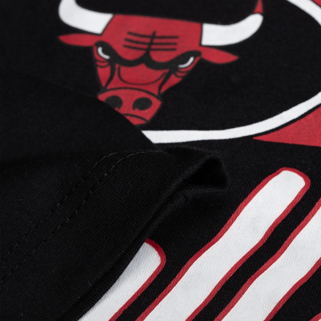 Imagem 4 do produto Camiseta do Chicago Bulls Infantil NBA Manga Longa Placement N0324