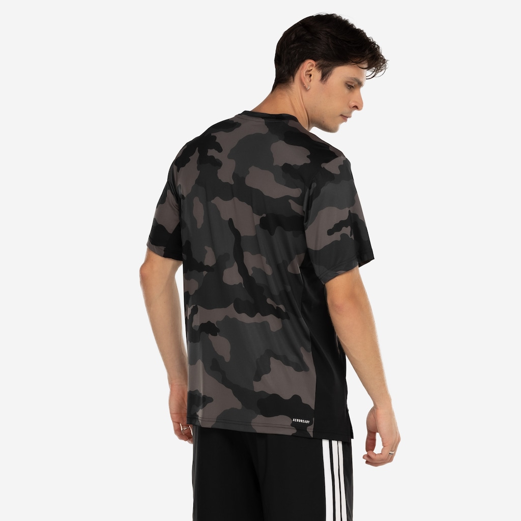 Imagem 2 do produto Camiseta Masculina adidas Manga Curta Treino Camuflada